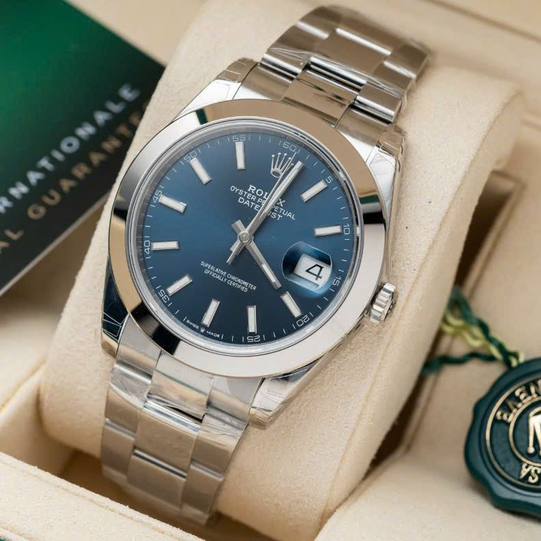 Đồng hồ Rolex mặt xanh cao cấp