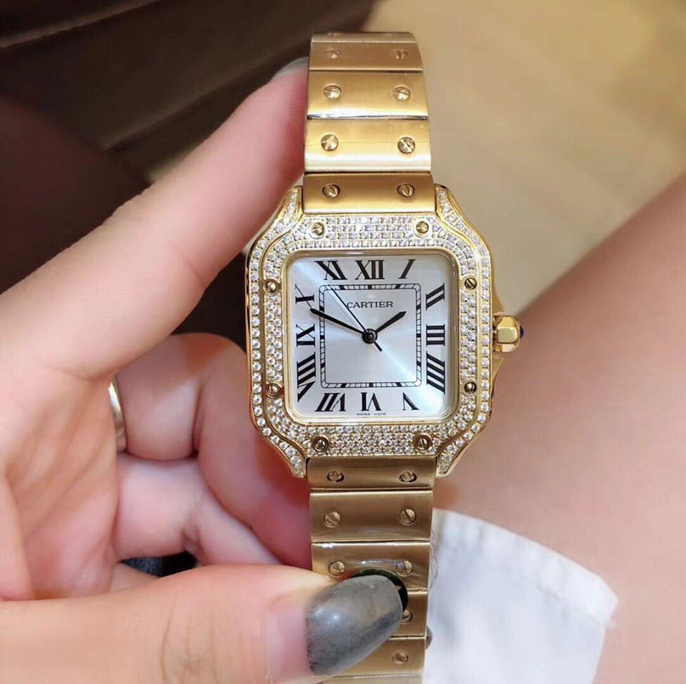 Đồng hồ Cartier gold cao cấp