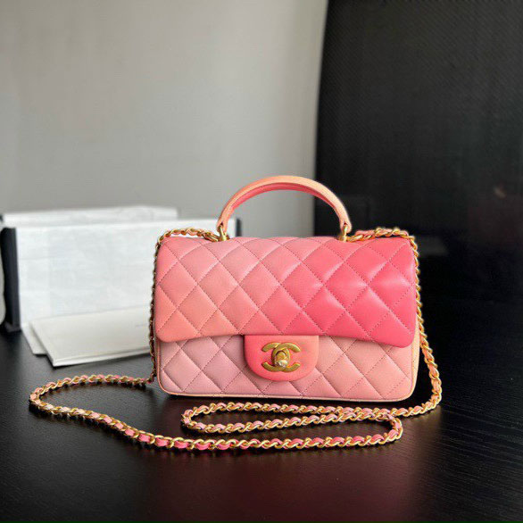 Túi xách Chanel hồng loang siêu cấp