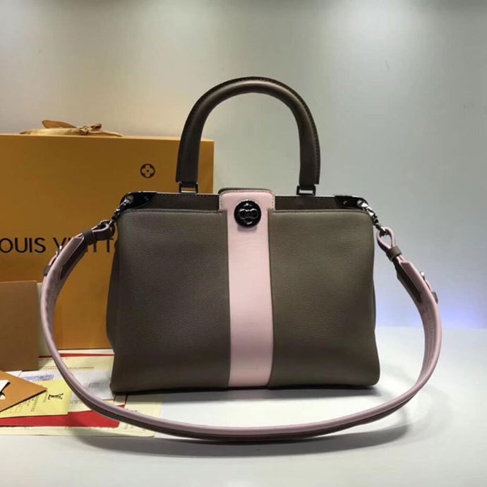 Túi xách Louis Vuitton da sần sọc phối màu Likeauth