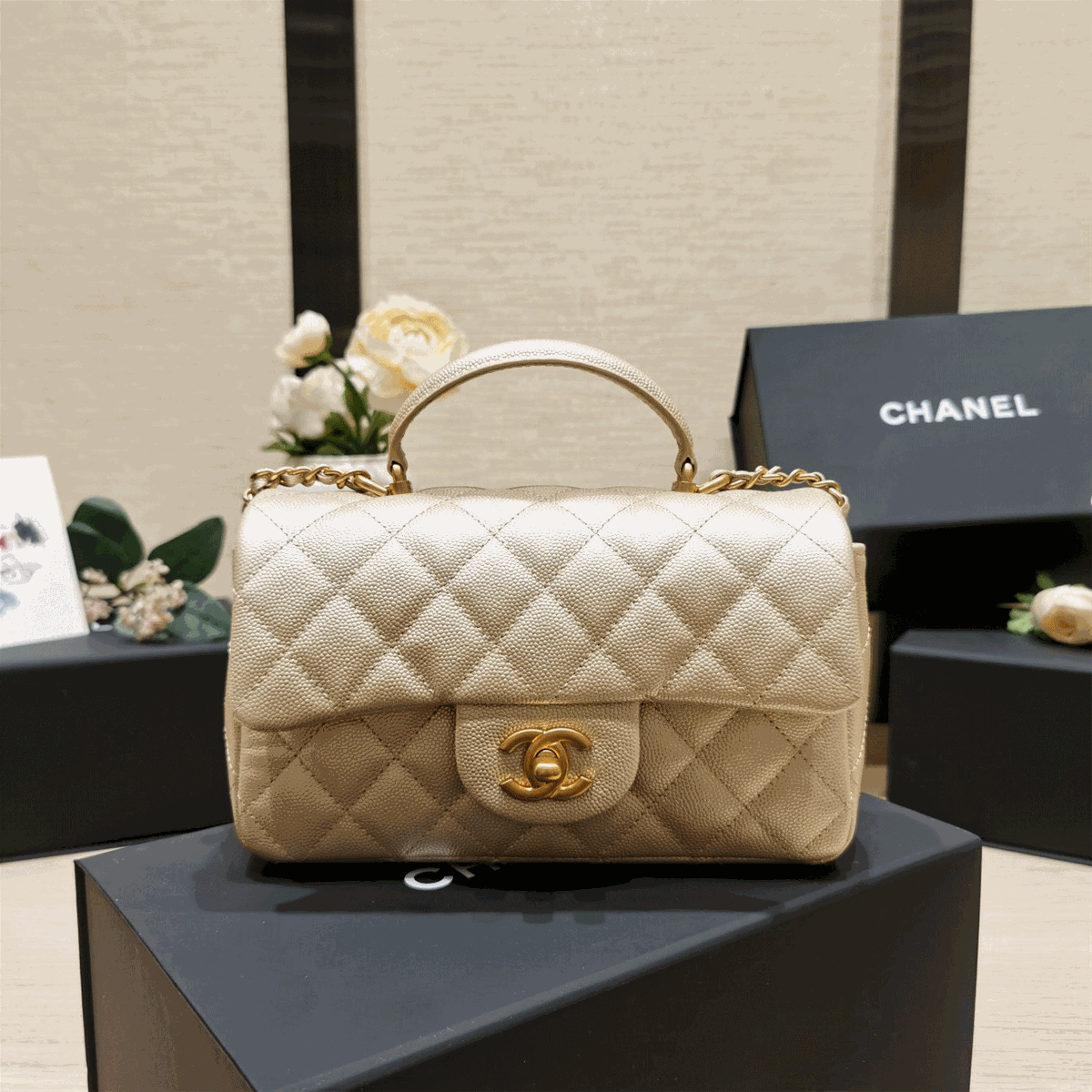  Túi Chanel Handle ss 2021 siêu cấp