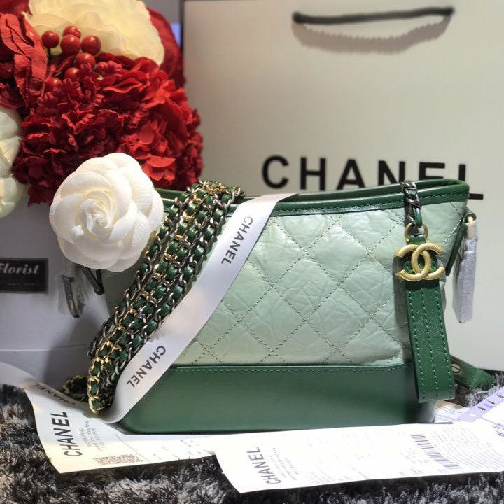 Túi xách Chanel xanh lá 2018