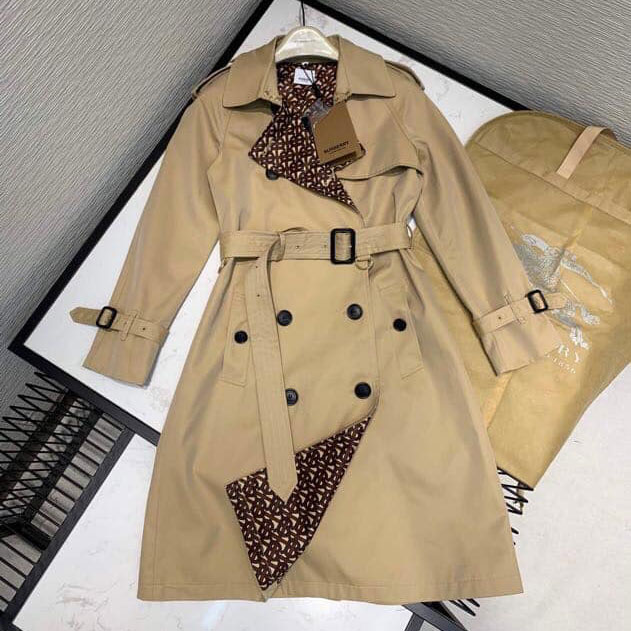 Áo khoác hiệu Burberry dáng dài cao cấp