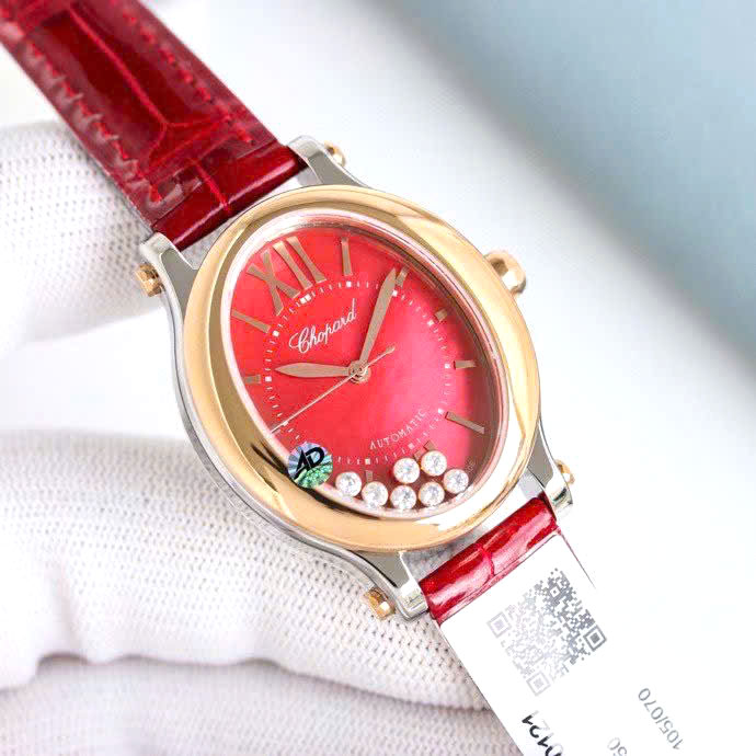 Đồng hồ mặt Ovan trơn Chopard siêu cấp