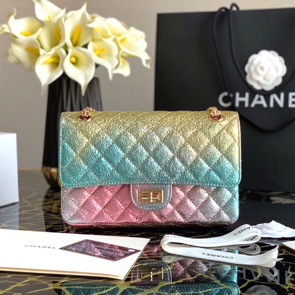 Túi xách Chanel loang 3 màu siêu cấp