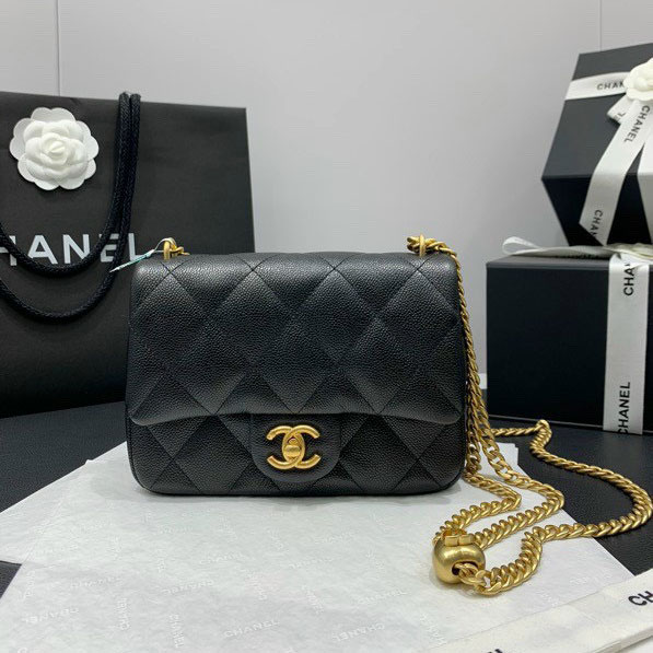 Túi xách Chanel classic khóa vàng mini siêu cấp