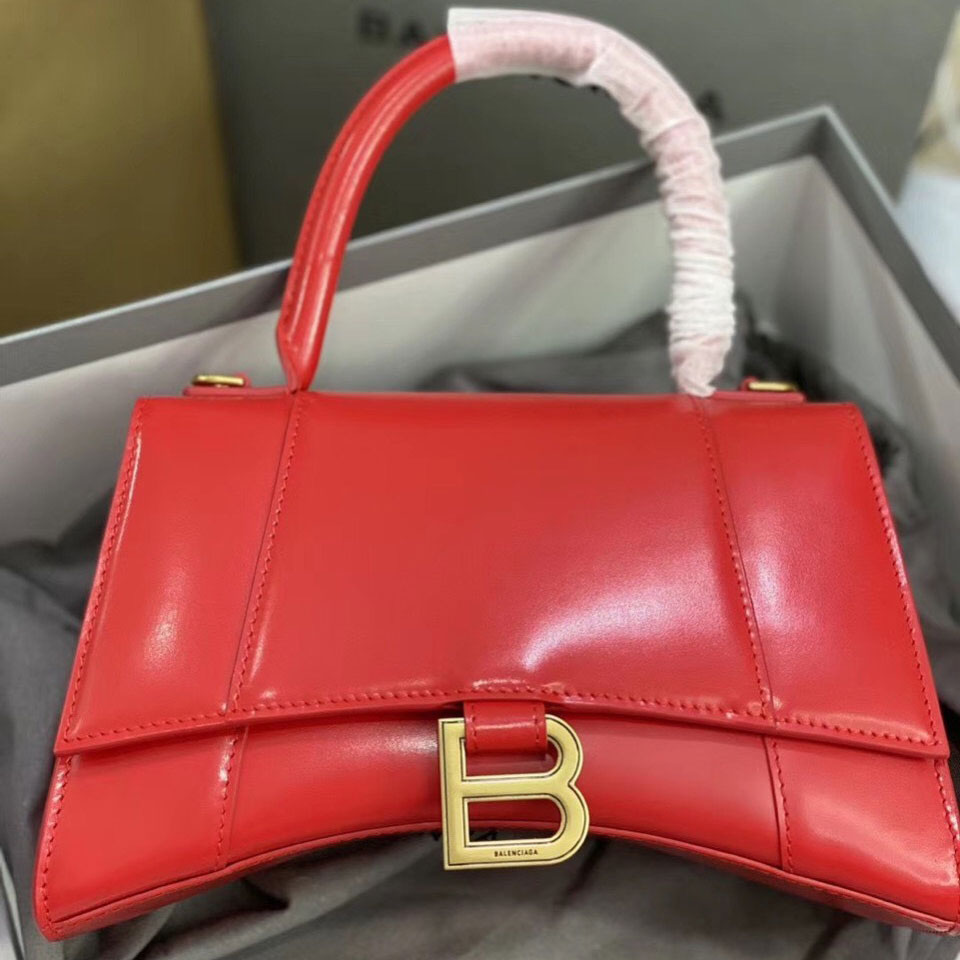 Túi xách Balenciaga da mịn khóa vàng siêu cấp