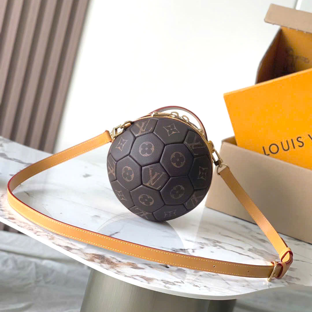Túi xách quả cầu kéo khóa Louis Vuittion siêu cấp